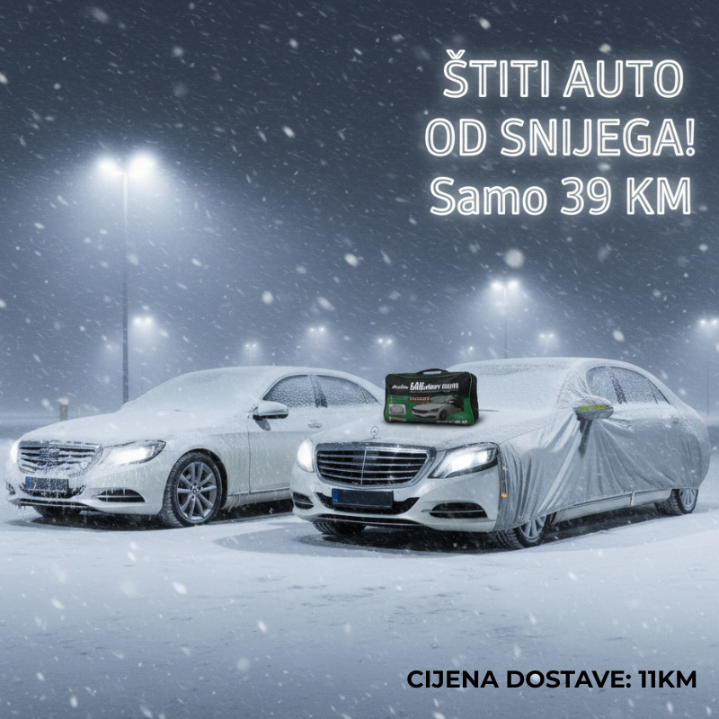 Cerada za auto - Zaštitnik od snijega i mraza